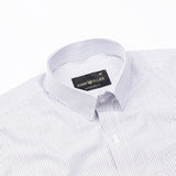 Aleris Black Stripe Cotton Shirt - John Ellies