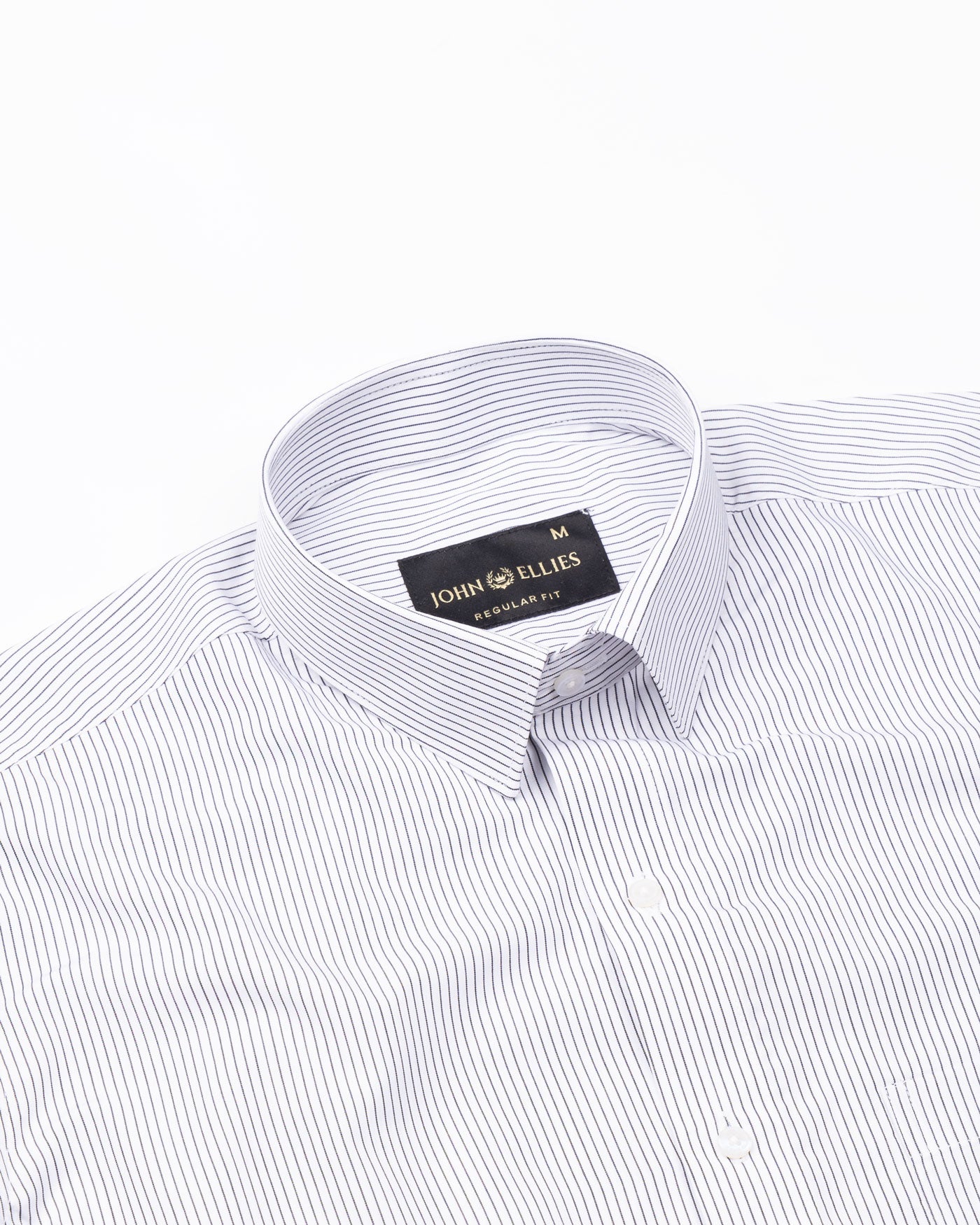 Aleris Black Stripe Cotton Shirt - John Ellies