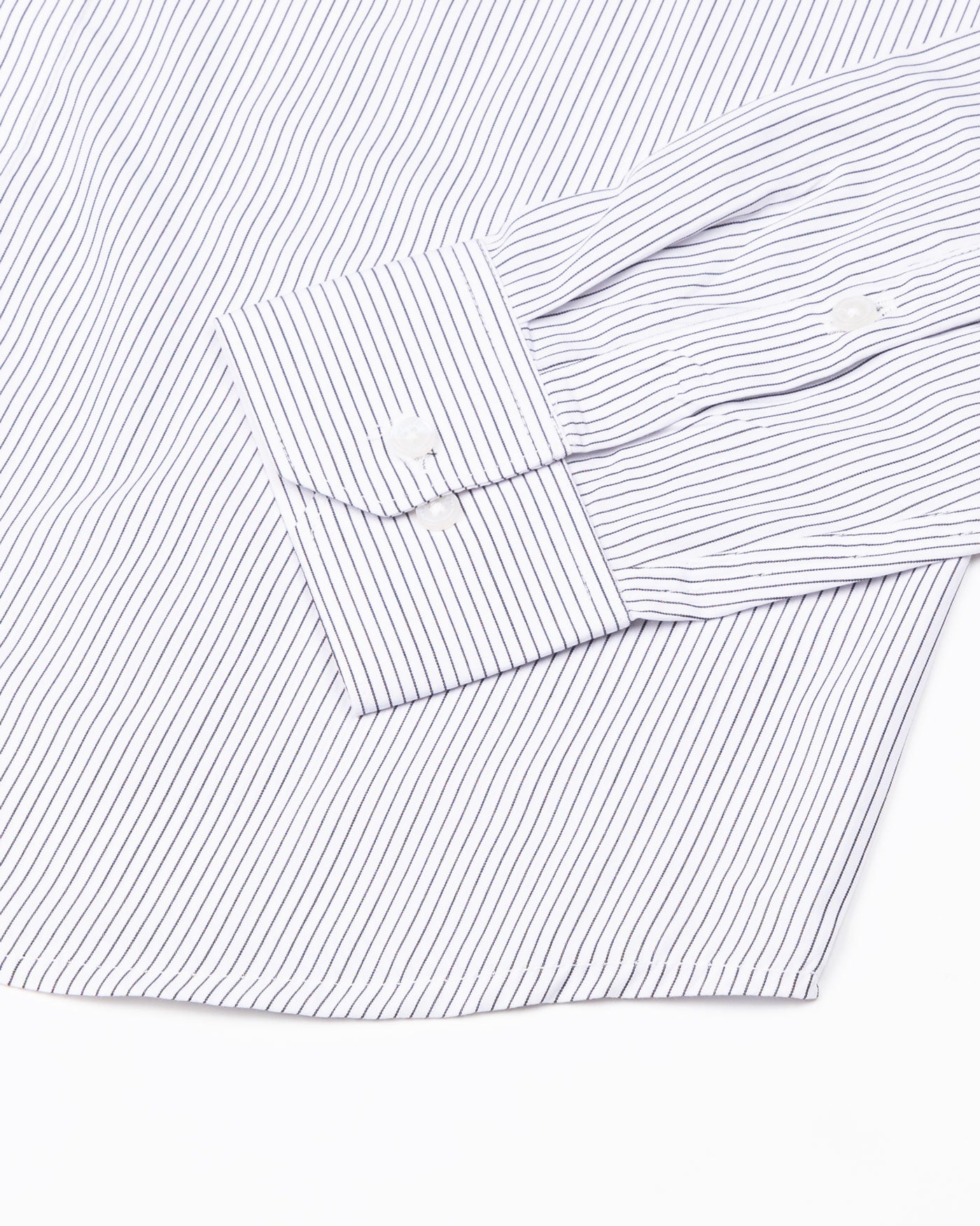 Aleris Black Stripe Cotton Shirt - John Ellies