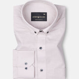 Lynthor Almond Plain Linen Button Down Shirt - John Ellies