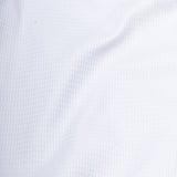 Brivor Zigzag Line Dobby White Cotton Shirt - John Ellies