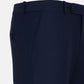 Reson Navy Blue Formal Cotton Pant - John Ellies