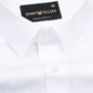 Brivor Window Dobby White Cotton Shirt - John Ellies