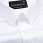 Brivor Abstract Square Dobby White Cotton Shirt - John Ellies