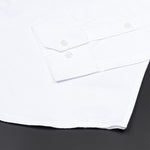 Brivor Grid Dobby White Cotton Shirt - John Ellies