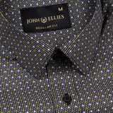 Nobrix Black Giza Cotton Printed Shirt - John Ellies