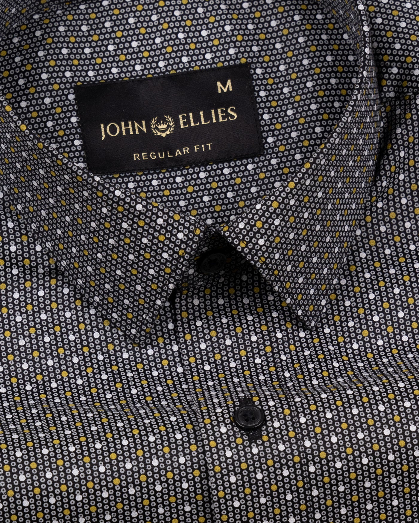 Nobrix Black Giza Cotton Printed Shirt - John Ellies