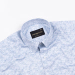 Nobrix Blue Giza Cotton Printed Shirt - John Ellies