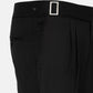Iscen Black Formal Cotton Neapolitan Pant - John Ellies