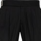 Iscen Black Formal Cotton Neapolitan Pant - John Ellies