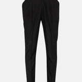 Iscen Black Formal Cotton Neapolitan Pant - John Ellies