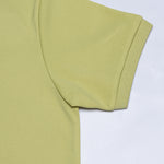 Sakura Yellow Cotton Polo T-Shirt - John Ellies