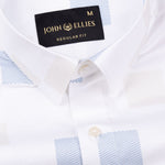 Nobrix White Cube Giza Cotton Printed Shirt - John Ellies