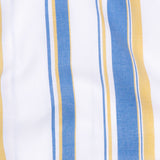 Nobrix White And Blue Strips Cotton Shirt - John Ellies