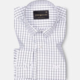 Lunova Black Checked Cotton Shirt - John Ellies