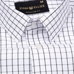 Lunova Black Checked Cotton Shirt - John Ellies