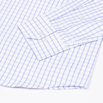 Lunova Blue Checked Cotton Shirt - John Ellies