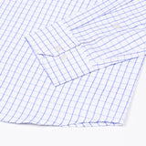 Lunova Blue Checked Cotton Shirt - John Ellies