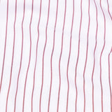 Lunova Maroon Stripes Cotton Shirt - John Ellies