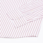 Lunova Maroon Stripes Cotton Shirt - John Ellies