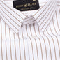 Lunova Brown Stripes Cotton Shirt - John Ellies