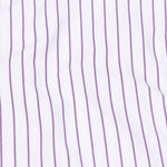 Lunova Purple Stripes Cotton Shirt - John Ellies