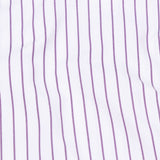 Lunova Purple Stripes Cotton Shirt - John Ellies