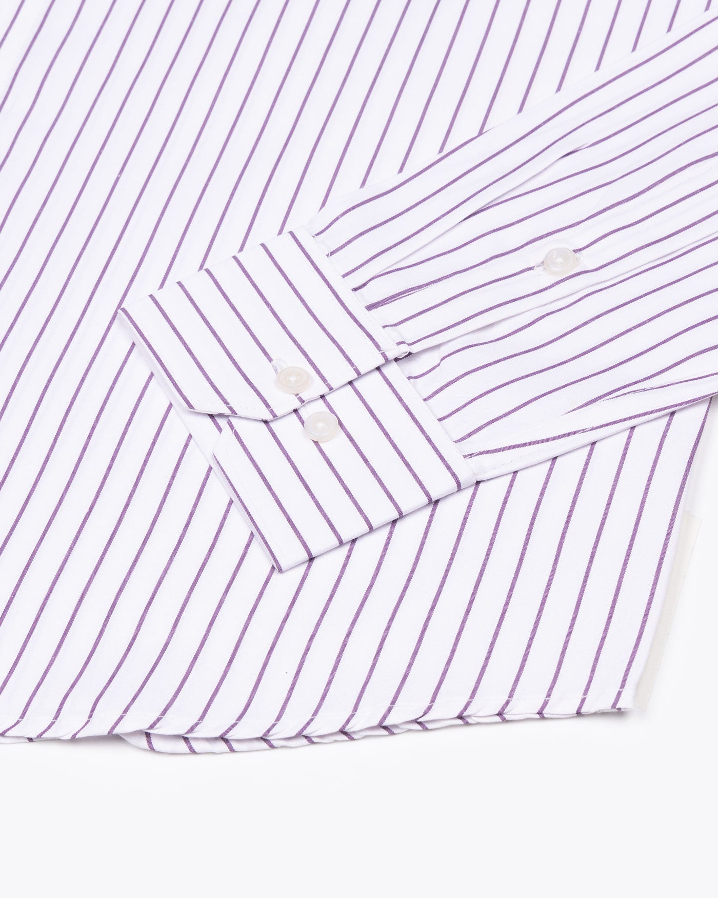 Lunova Purple Stripes Cotton Shirt - John Ellies