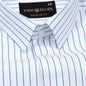 Lunova Green Stripes Cotton Shirt - John Ellies