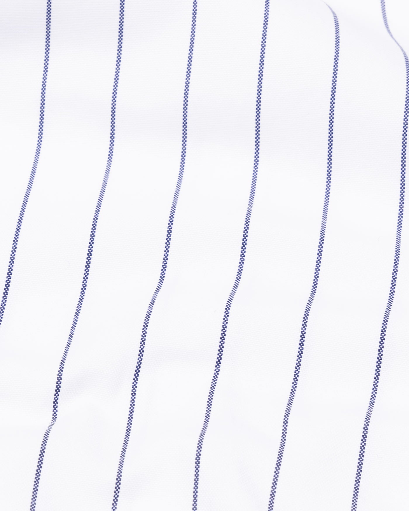 Fabroza White Stripe Oxford Cotton Shirt - John Ellies