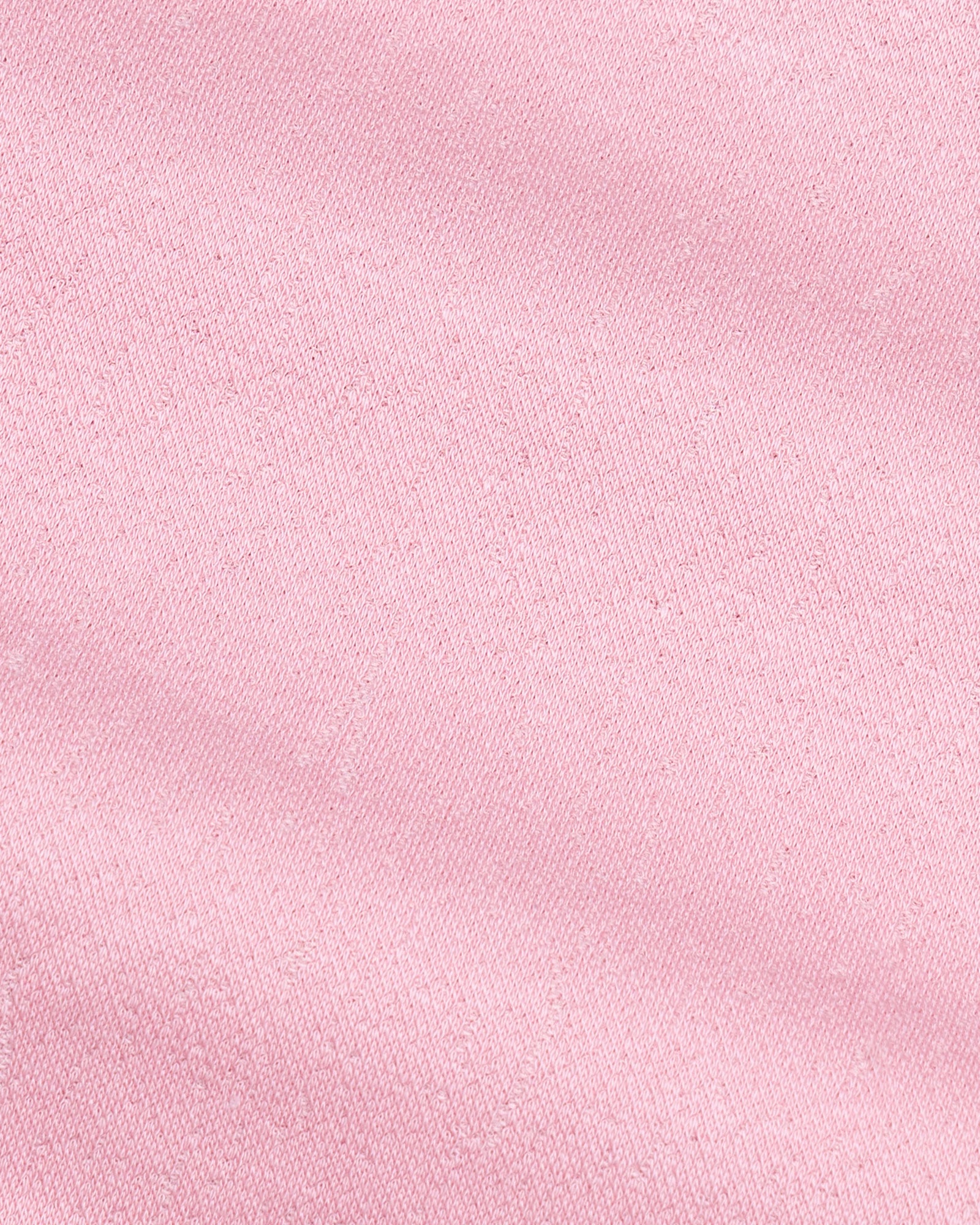 Persien Soft Pink Cotton Textured Polo T-Shirt - John Ellies