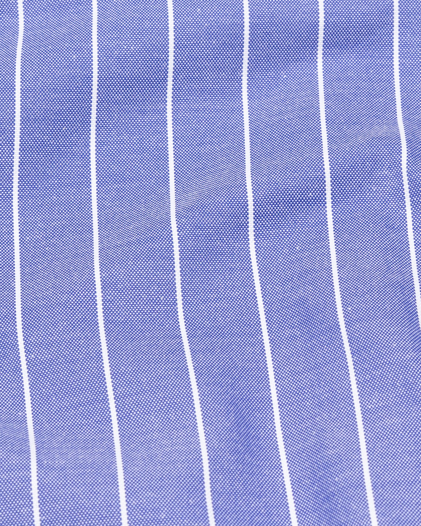 Fabroza Blue Stripe Oxford Cotton Shirt - John Ellies