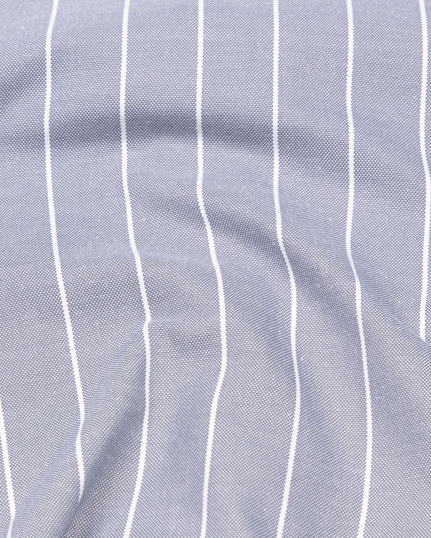 Fabroza Silver Stripe Oxford Cotton Shirt - John Ellies