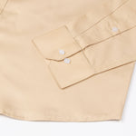 Frendix Sand Front Placket Giza Cotton Shirt - John Ellies