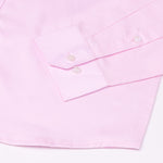 Frendix Pink Front Placket Giza Cotton Shirt - John Ellies