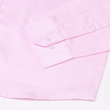 Frendix Pink Front Placket Giza Cotton Shirt - John Ellies