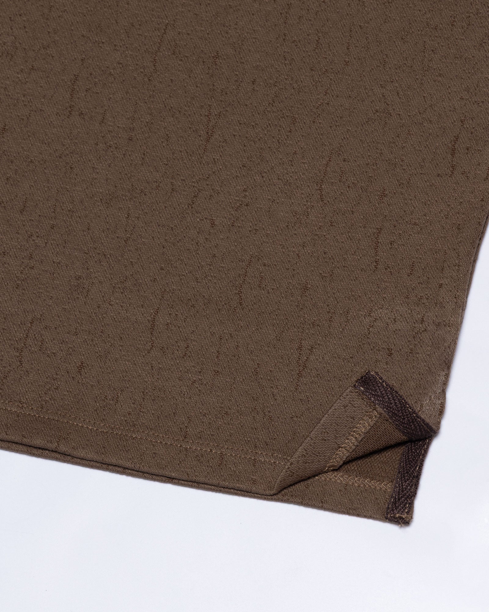 Persien Brown Cotton Textured Polo T-Shirt - John Ellies