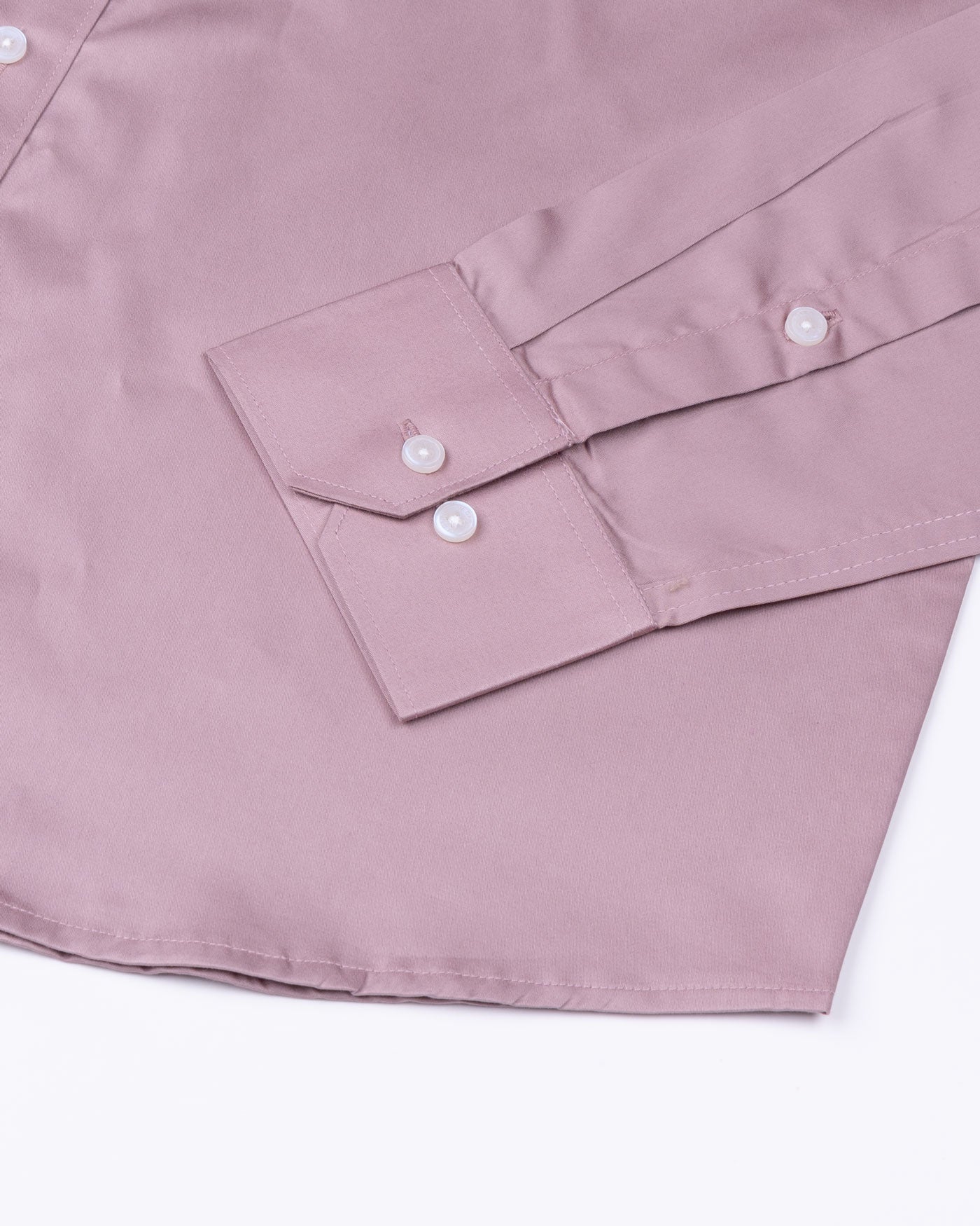 Frendix Dusky Pink Front Placket Giza Cotton Shirt - John Ellies