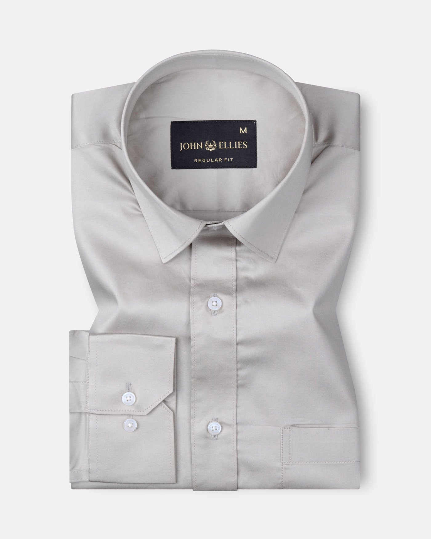 Frendix Platinum Front Placket Giza Cotton Shirt - John Ellies