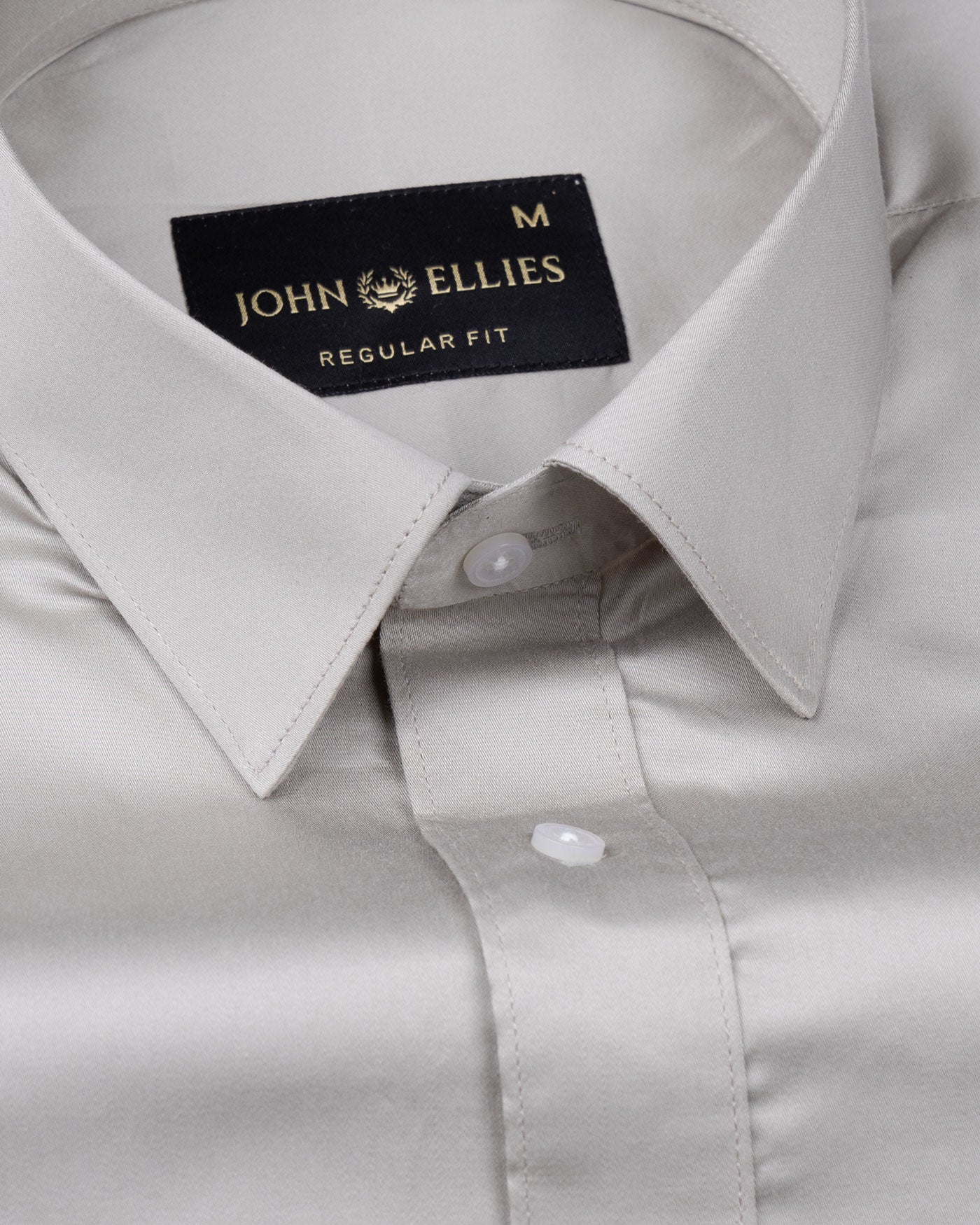 Frendix Platinum Front Placket Giza Cotton Shirt - John Ellies