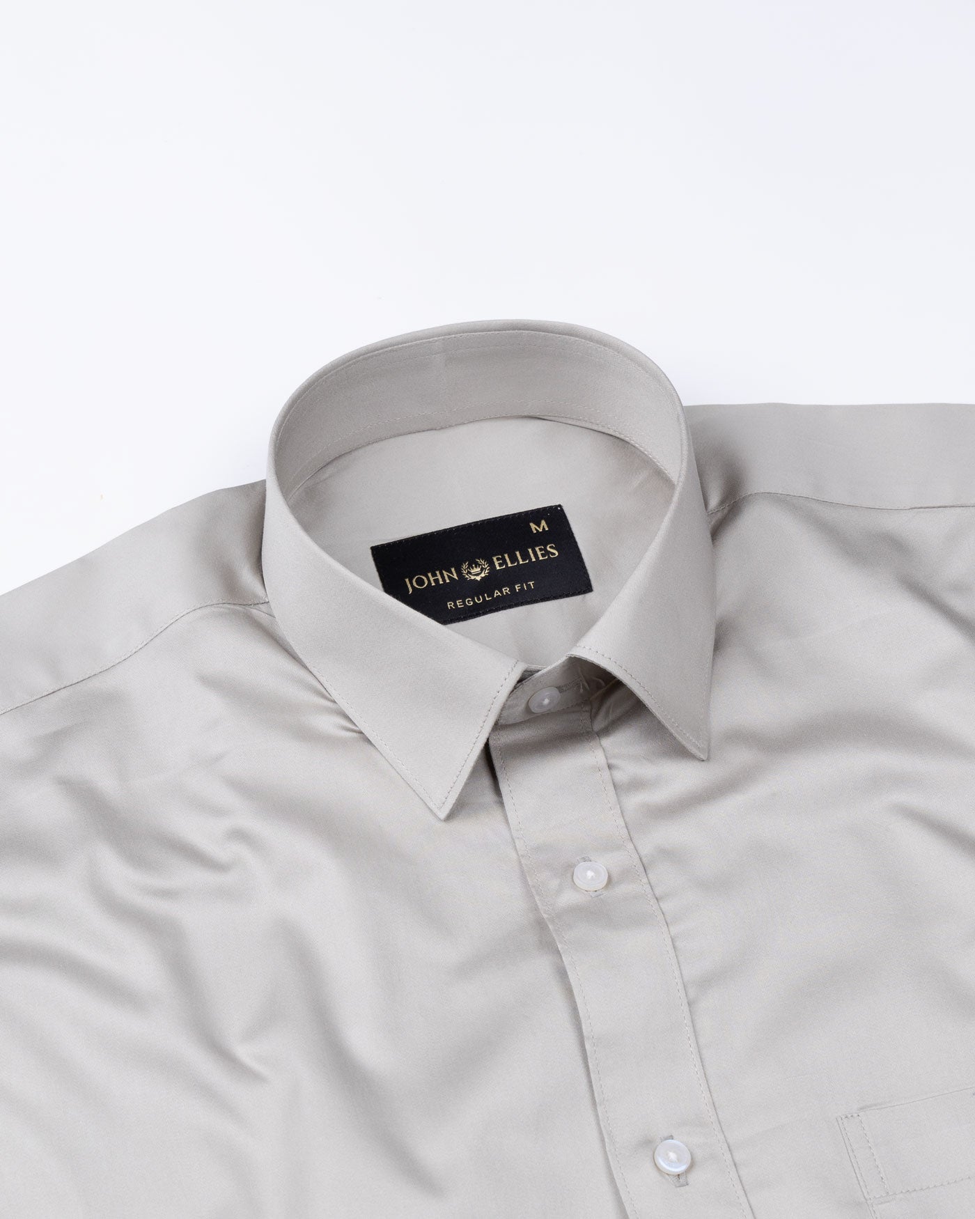 Frendix Platinum Front Placket Giza Cotton Shirt - John Ellies