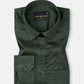 Frendix Green Front Placket Giza Cotton Shirt - John Ellies