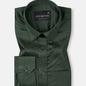 Frendix Green Front Placket Giza Cotton Shirt - John Ellies