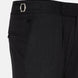 Vittorio Black Checked Formal Single Pleated Italian Pant - John Ellies