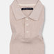Persien Cream Cotton Textured Polo T-Shirt - John Ellies