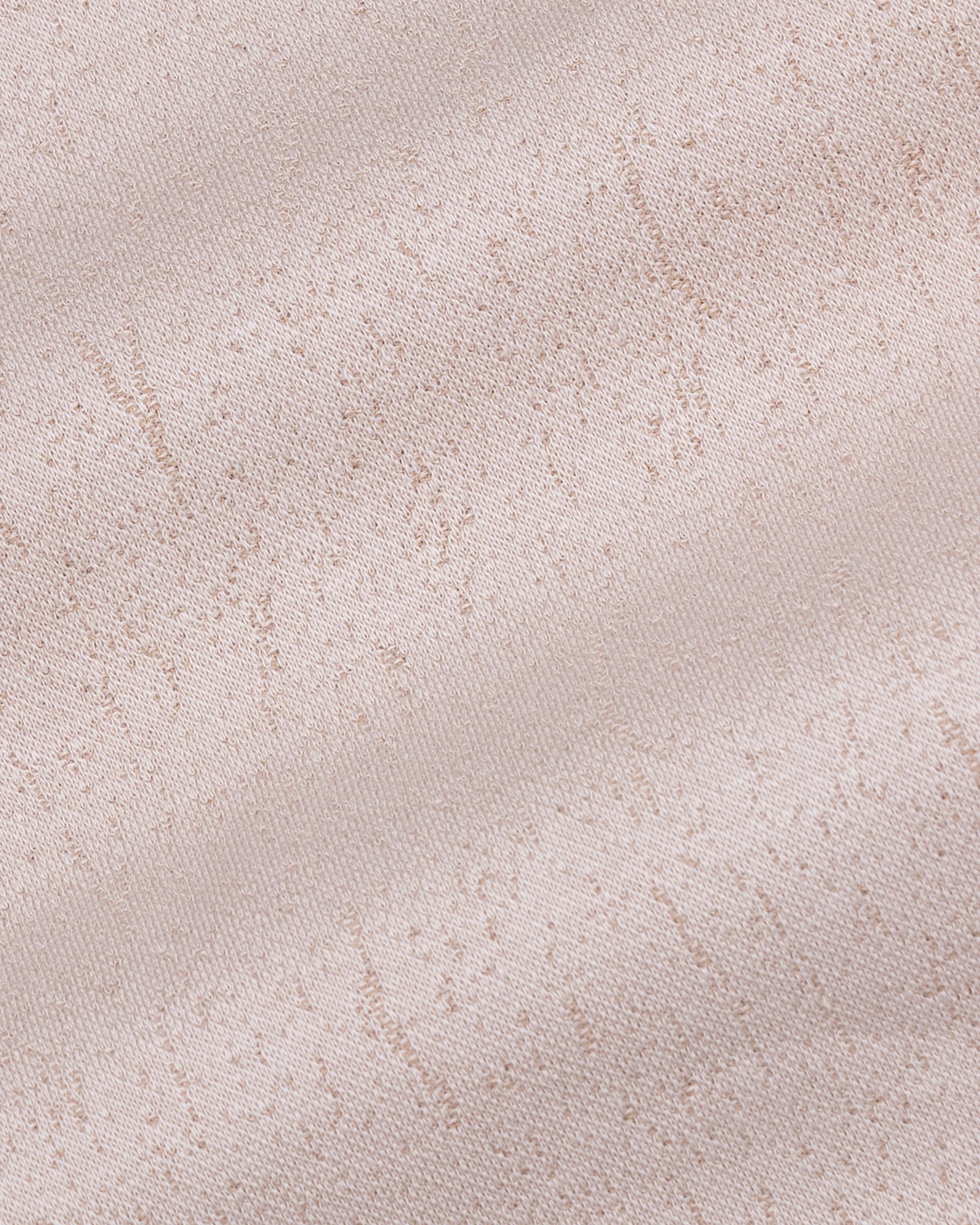 Persien Cream Cotton Textured Polo T-Shirt - John Ellies