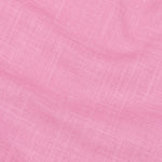 Jovess Pink Plain Cotton Linen Blend Shirt - John Ellies