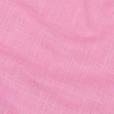 Jovess Pink Plain Cotton Linen Blend Shirt - John Ellies