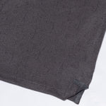 Persien Grey Cotton Textured Polo T-Shirt - John Ellies