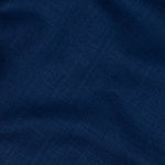 Jovess Navy Blue Plain Cotton Linen Blend Shirt - John Ellies